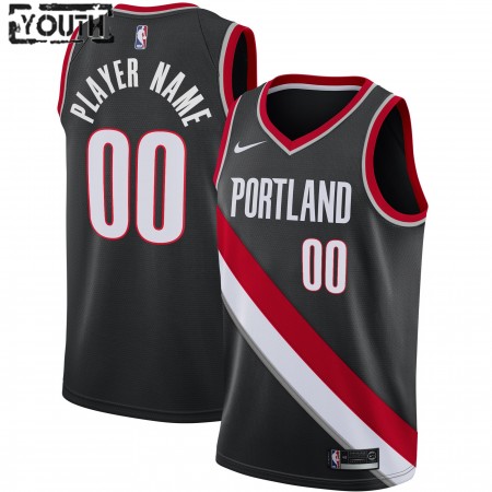 Maillot Basket Portland Trail Blazers Personnalisé 2020-21 Nike Icon Edition Swingman - Enfant